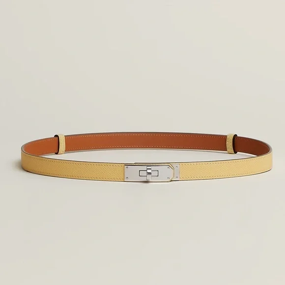 Hermes | Accessories | Nwot Herms Kelly 8 Belt In Jaune  display picture 1